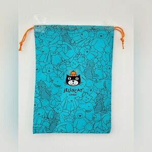 jellycat official blue dust bag medium 15.5inch × 11inch